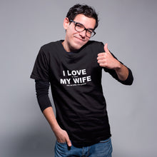 Nerdy-guy-wearing-I-love-it-when-my-wife-lets-me-play-video-games-t-shirt-from-forzatees-2