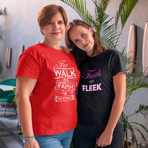 Mom-and-Daughter-Wearing-Faith-T-Shirts
