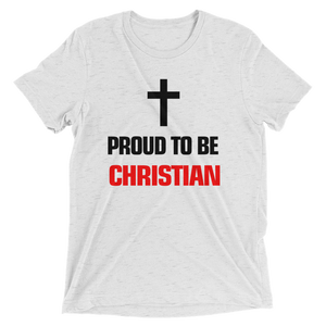 Proud to be Christian - Premium Religious Short-Sleeve Unisex T-Shirt