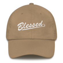 Blessed - Christian Faith Embroidered Dad Hat - Colour Khaki from forzatees.com