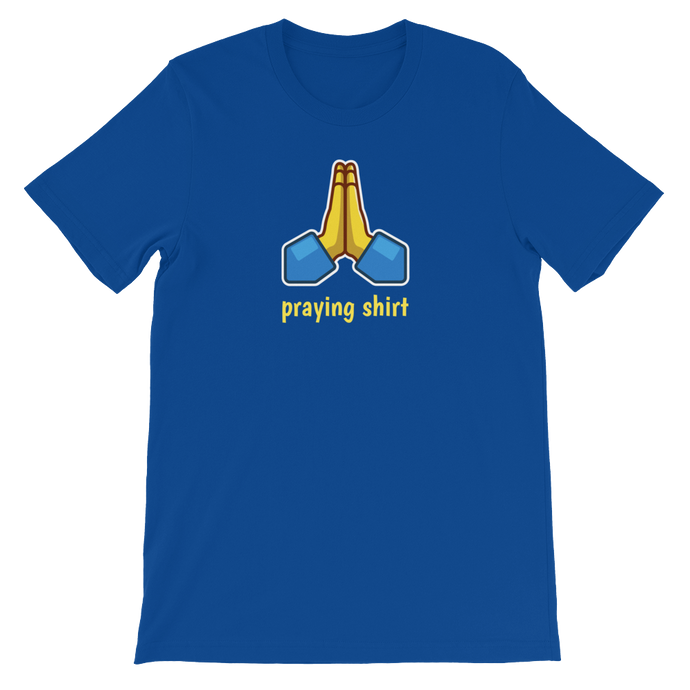 Emoji Praying Shirt - Religious Unisex T-Shirt