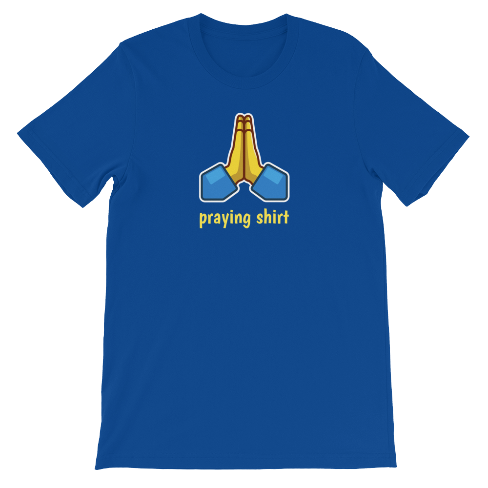 Emoji Praying Shirt - Religious Unisex T-Shirt