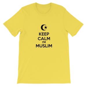 Keep Calm I'm Muslim - Islamic Religious Unisex T-Shirt