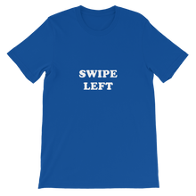 Swipe Left - Unisex Social Media T-Shirt from Forza Tees in Blue