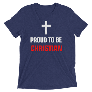 Proud to be Christian - Premium Religious Short-Sleeve Unisex T-Shirt