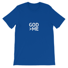 God Is Greater Than Me - Blue Shirt for Christians