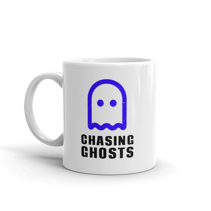 Chasing Ghosts - Gaming Coffee Mug from ForzaTees (Small)