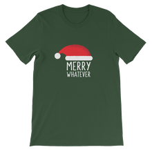 Merry Whatever - Ironic Christmas Unisex Green T-Shirt Inspired by The Grinch