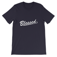 Blessed - Navy Christian Faith Religious Unisex T-Shirt
