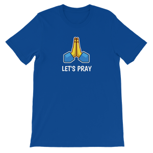 Emoji Let's Pray - Religious Unisex T-Shirt