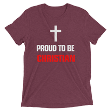 Proud to be Christian - Premium Religious Short-Sleeve Unisex T-Shirt