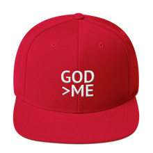 Christian Snapback: God Is Greater Than Me - 3D Embroidery