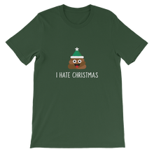 I Hate Christmas - Poo Emoji Unisex T-Shirt - Green from Forza Tees