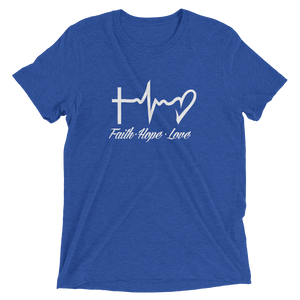 Faith - Hope - Love - Premium Short-Sleeve Unisex T-shirt