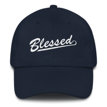 Blessed - Christian Faith Embroidered Dad Hat - Colour Navy from forzatees.com