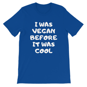 The Best Vegan T-shirts from Forza Tees - I Was Vegan Before It Was Cool