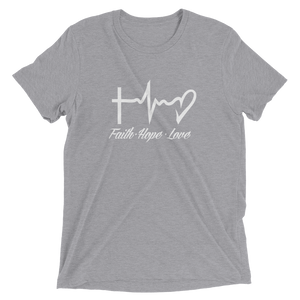 Faith - Hope - Love - Premium Short-Sleeve Unisex T-shirt