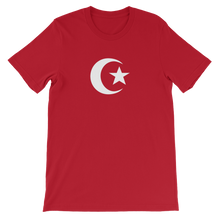 Star and Cresent - Islamic Muslim Symbol Short-Sleeve Unisex T-Shirt - Red from forzatees.com