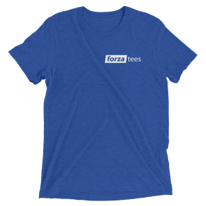 Forza Tees Logo Premium Short-Sleeve Unisex T-shirt with Small Brest Logo