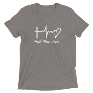 Faith - Hope - Love - Premium Short-Sleeve Unisex T-shirt