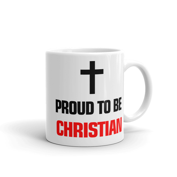 Proud to be Christian Mug from forzatees.com