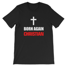 Born Again Christian Religious Short-Sleeve Black Unisex T-Shirt