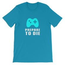 Prepare to Die Video Game Controller - Gaming Unisex Aqua T-Shirt from ForzaTees