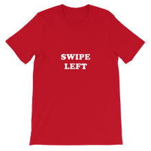 Swipe Left - Unisex Social Media T-Shirt from Forza Tees in Red