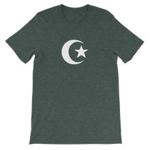 Star and Cresent - Islamic Muslim Symbol Short-Sleeve Unisex T-Shirt - Green from forzatees.com