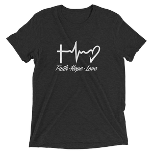 Faith - Hope - Love - Premium Short-Sleeve Unisex T-shirt
