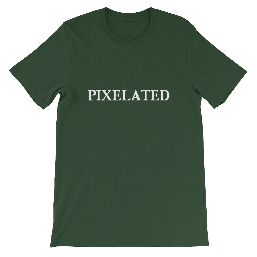 Pixelated - Retro Gaming Unisex T-Shirt from forzatees.com