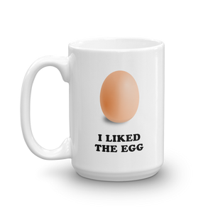 I Liked the Egg - World Record Egg on Instagram - Large Mug from ForzaTees
