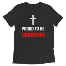 Proud to be Christian - Premium Religious Short-Sleeve Unisex T-Shirt from forzatees.com