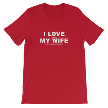 I Love it When My Wife Lets me Play Video Games - Gaming T-Shirt - Red from forzatees.com