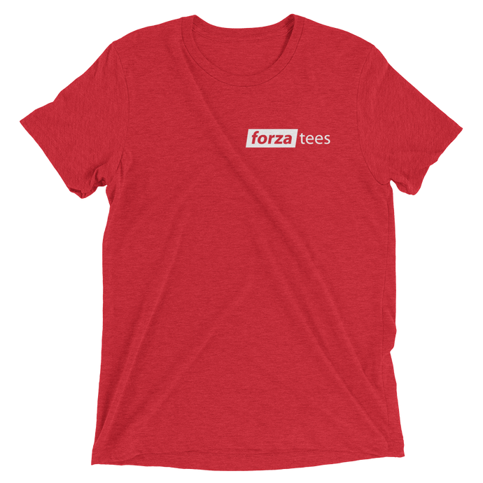 Forza Tees Logo Premium Short-Sleeve Unisex T-shirt with Small Brest Logo