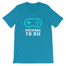 Prepare to Die Retro Snes Controller - Gaming Unisex T-Shirt in Aqua from ForzaTees