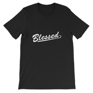 Blessed - Black Christian Faith Religious Unisex T-Shirt