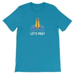 Emoji Let's Pray - Religious Unisex T-Shirt