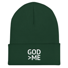 God Is Greater Than Me - Faith Beanie Hat in Green - Other colours available on Forza Tees