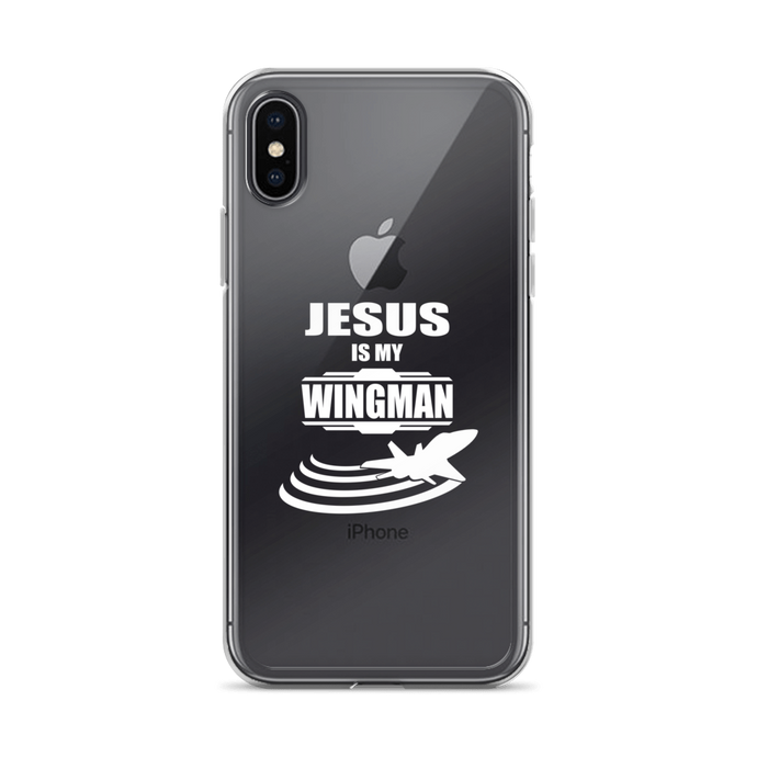 Jesus is my Wingman - Religious iPhone Case from forzatees.com
