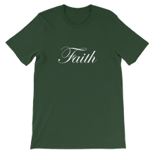 Christian Faith - Religious Slogan Unisex T-Shirt in Green from Christian Clothing Collection at Forza Tees