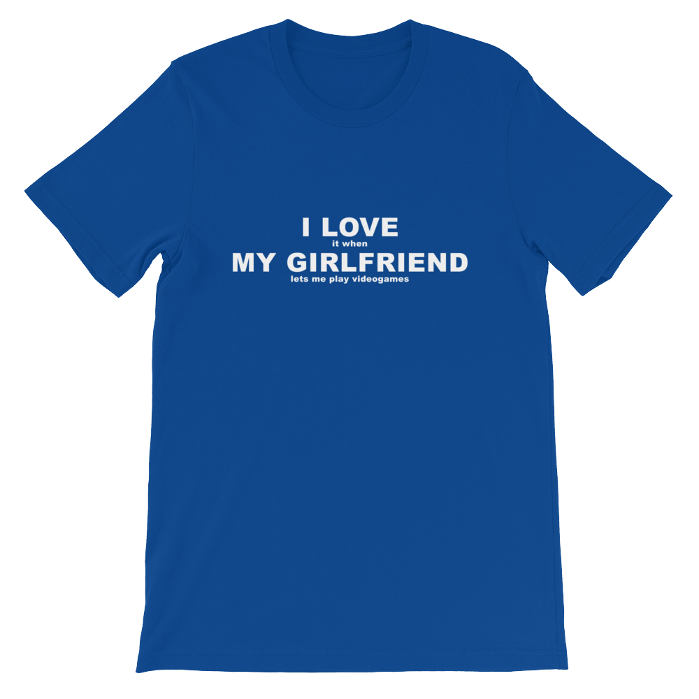  I Love It When My Girlfriend Lets Me Play Video Games Funny  Pullover Hoodie : Clothing, Shoes & Jewelry