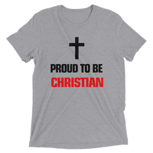 Proud to be Christian - Premium Religious Short-Sleeve Unisex T-Shirt