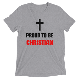 Proud to be Christian - Premium Religious Short-Sleeve Unisex T-Shirt