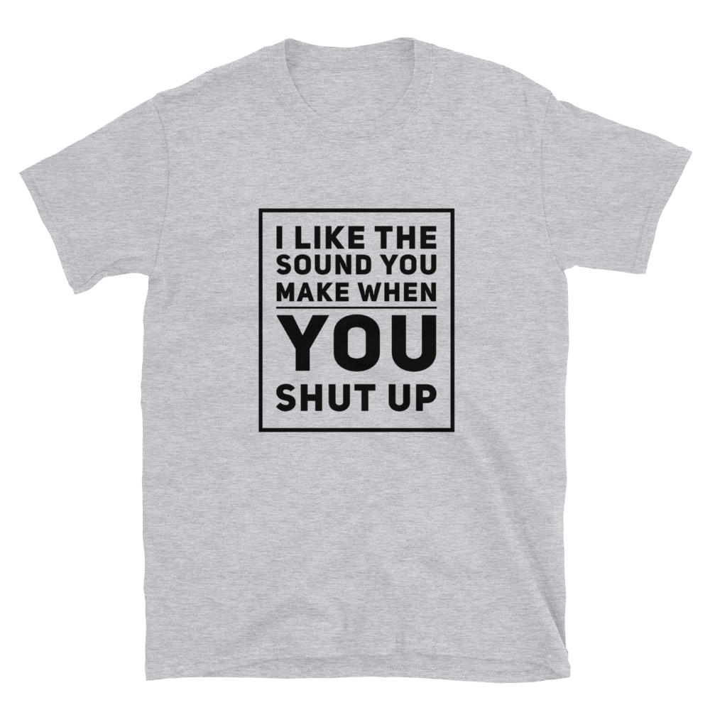 An Insult T-Shirt that reads 