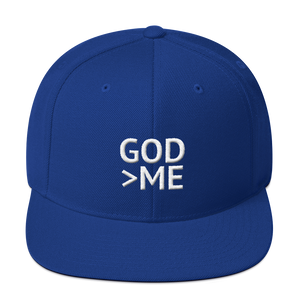 God Is Greater Than Me - Christian Faith Snapback