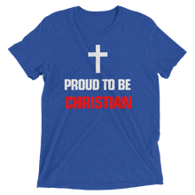 Proud to be Christian - Premium Religious Short-Sleeve Unisex T-Shirt