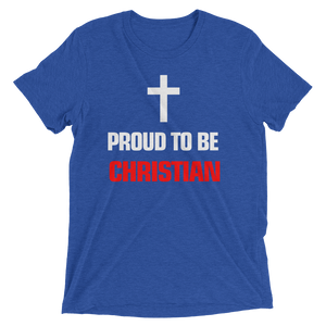 Proud to be Christian - Premium Religious Short-Sleeve Unisex T-Shirt