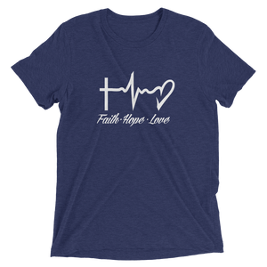 Faith - Hope - Love - Premium Short-Sleeve Unisex T-shirt