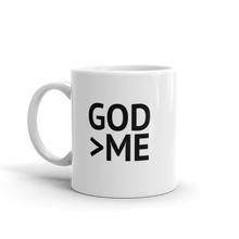God is Greater Than Me - Coffee Mug for Christians from Forza Tees
